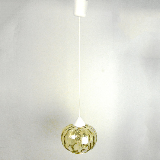 lampy wiszące Modernistyczna lampa wisząca, Polska, lata 70.
