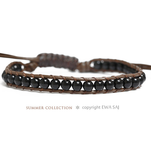 bransoletki z kamieni naturalnych Summer Night - summer collection