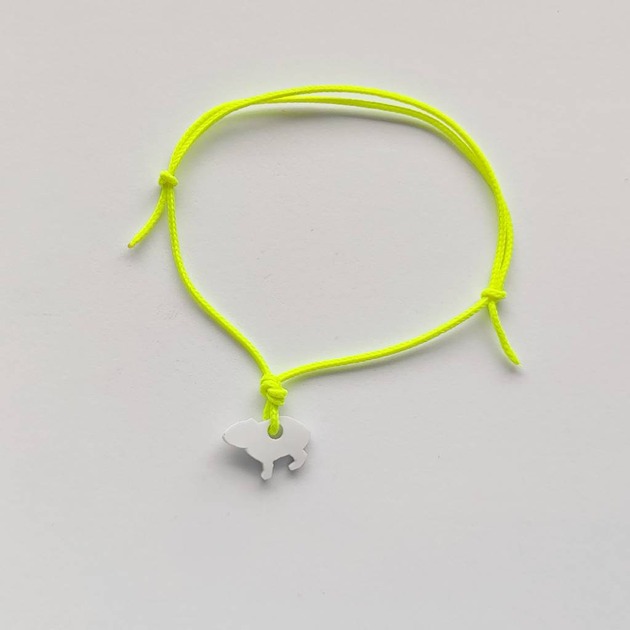bransoletki na sznurku Kapibara bransoletka