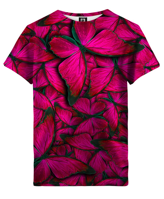 t-shirty dla dziewczynki T-shirt Girl DR.CROW Motyle