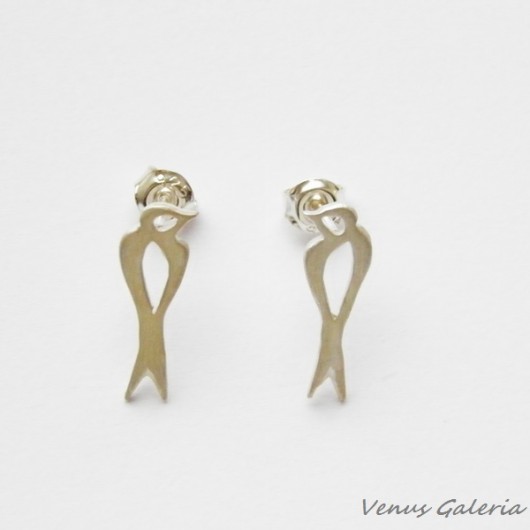 Kolczyki - Jaskółka biała VENUS GALERIA