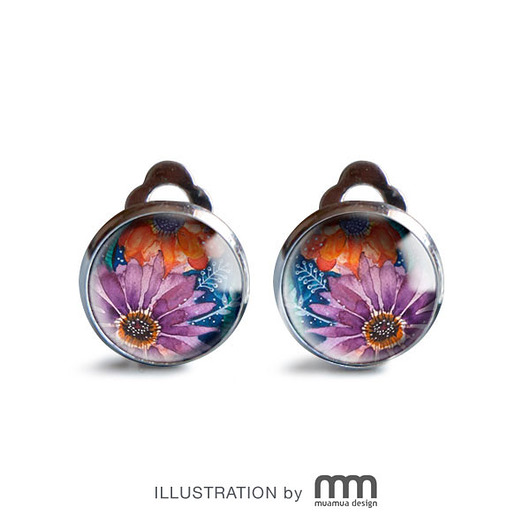 AUTUMN FLOWER klipsy muamua design