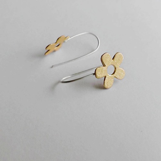 kolczyki srebrne Kolczyki srebrne KWIAT