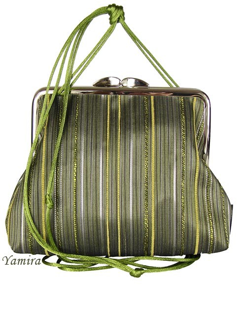 Torebka :: green taffeta :: yamira