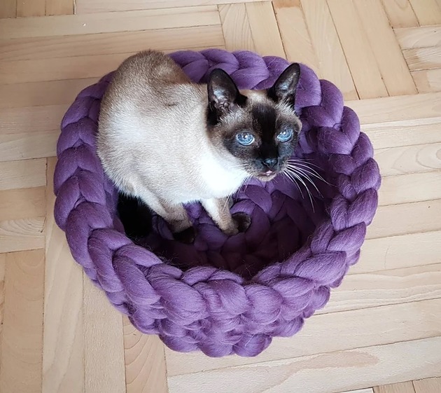 legowiska dla psów i kotów Legowisko dla kota, łóżko dla kota, meble dla kota, kocyk dla kota