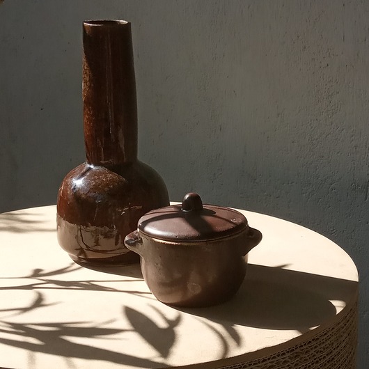 MINI garnek kamionkowy 02 L LABORATORYART