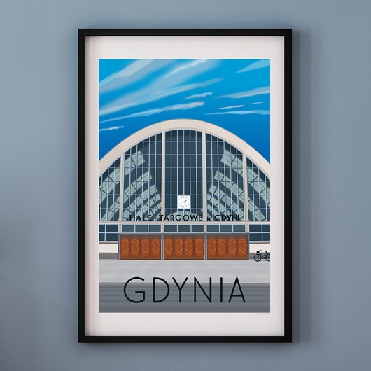 plakaty Plakat GDYNIA - HALE TARGOWE