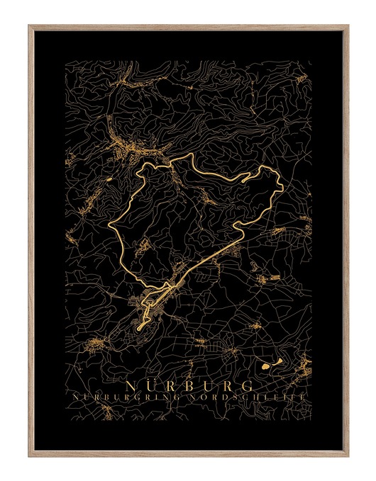 plakaty F1 NURBURG Nürburgring Nordschleife  tor formuły 1 plakat