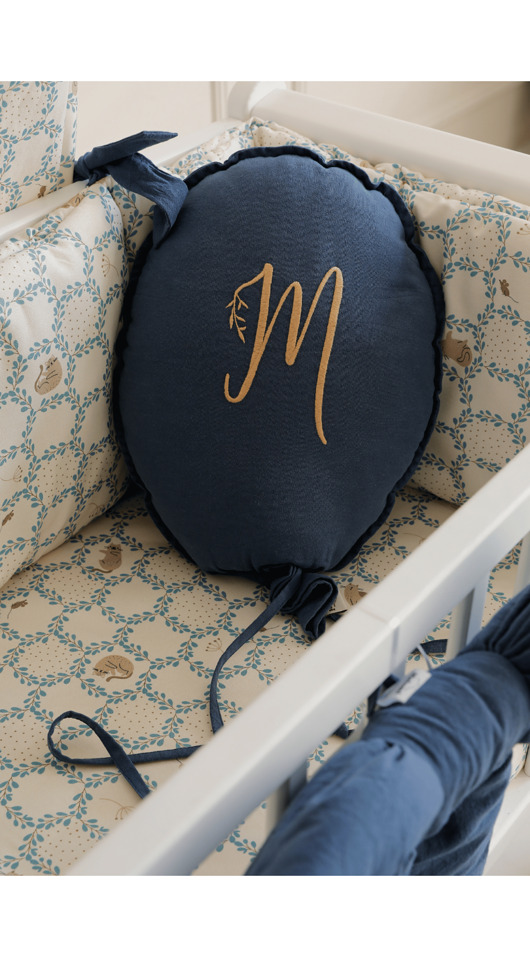 poduszki z napisami Balon dekoracyjny dark blue mini