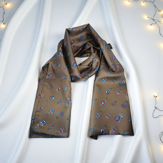 szale damskie Jedwabny szal