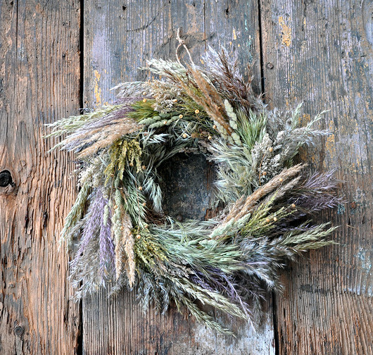 Naturalny wianek boho mamuta