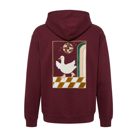 bluza z kapturem damska Bluza Disco Kaczucha