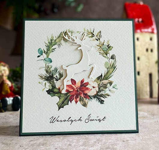 kartki świąteczne Personalizowana kartka na Boże Narodzenie, BN 22D