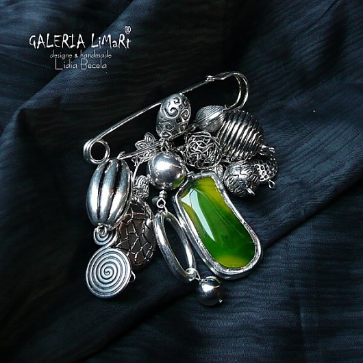 BROSZA lub WISIOR. GLAMOUR. 2 w 1 Galeria Limart
