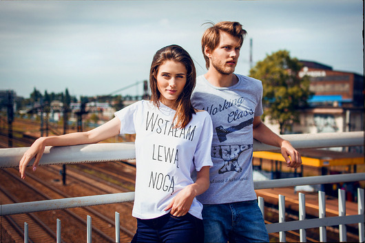 WSTAŁAM Oversize T-shirt GAU great as You