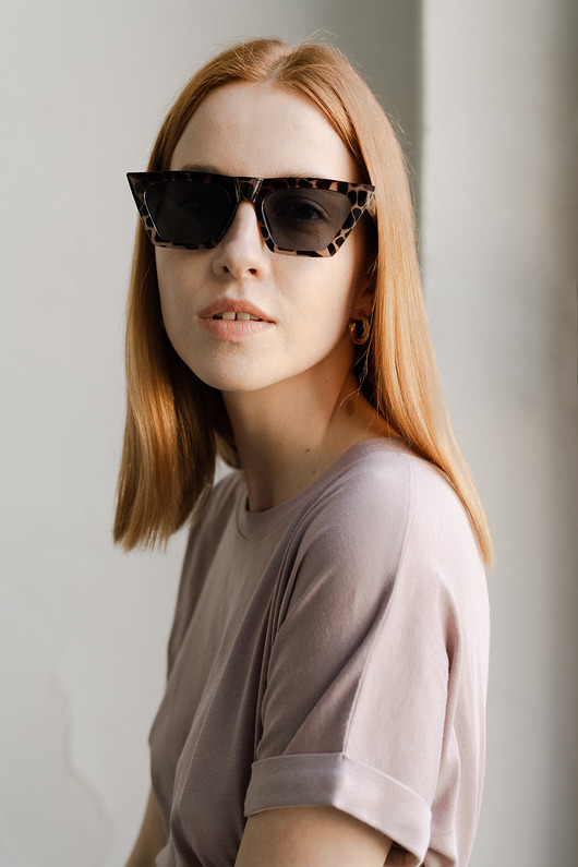 BLUSH Organic Cotton Tee DOT