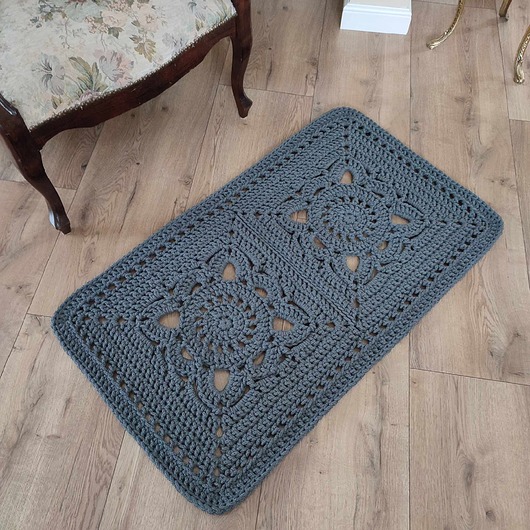 dywany Dywan ze sznurka prostokątny 55cmx95cm