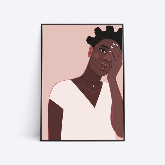 grafiki i ilustracje Bantu Knots