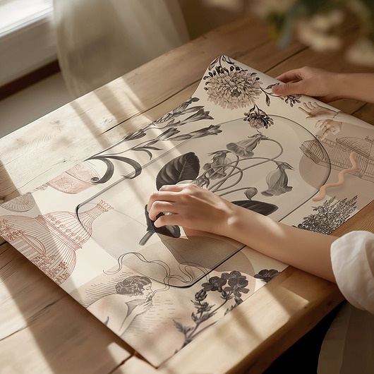 grafiki i ilustracje Floral Perfume  A3