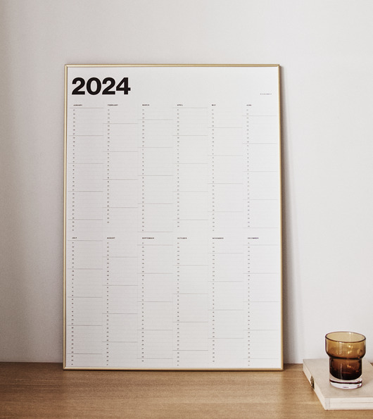 kalendarze i plannery Kalendarz ścienny 2024 / wzór 1