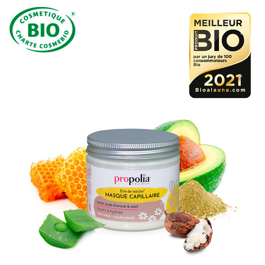 maski do włosów Maska organiczna do włosów BIO Propolia BeeYes