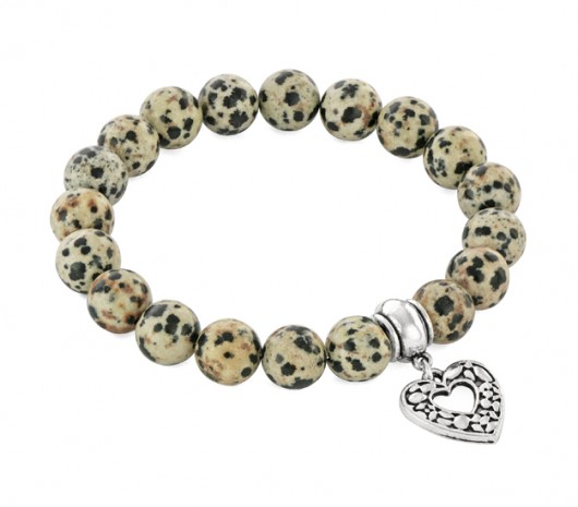 Jasper in spots with heart.  Lavoga