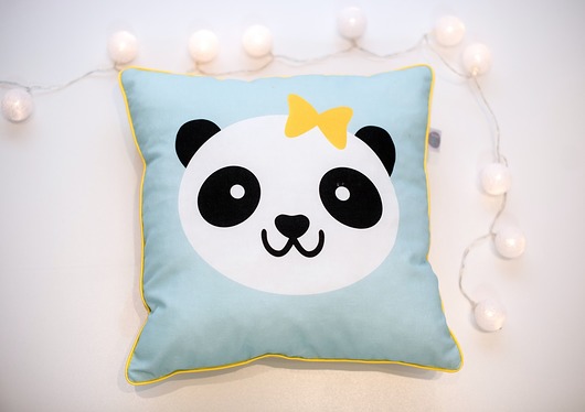Poducha Panda Dziewczynka tulimy