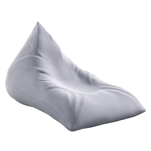 Pufa leżanka Velvet Srebrzysty Szary Yellow Tipi
