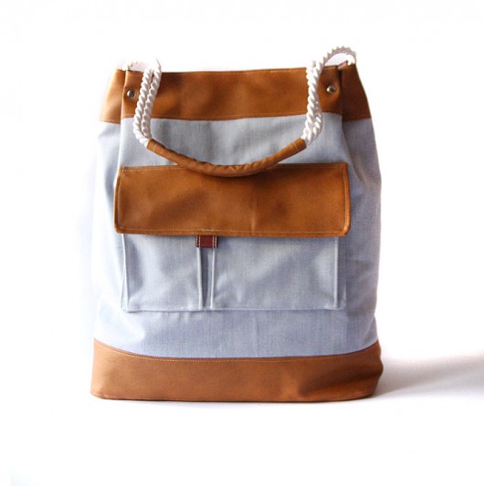 torba - blue jeans&camel - elfagado