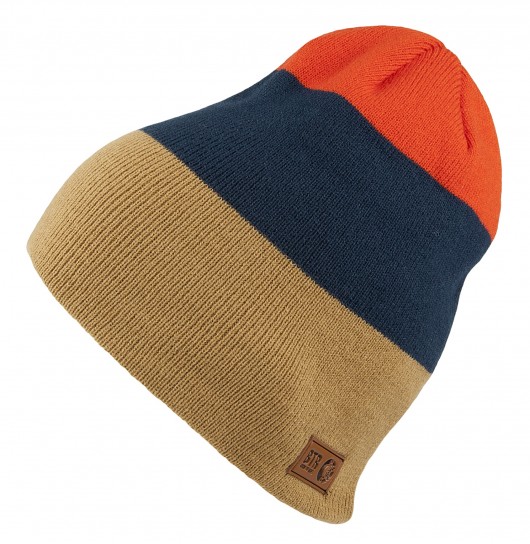 Czapka Zimowa Born To Ride LL14  Orange/Navy Borntoride