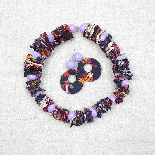 komplet biżuterii 6345 Upcycling w najlepszym wydaniu! Odkryj nasz komplet biżuterii.