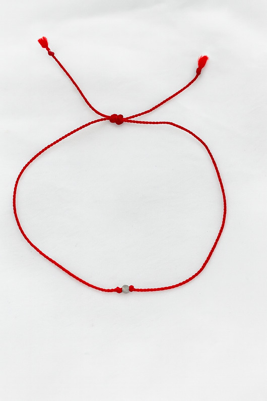 bransoletki na sznurku Czerwona bransoletka szczęścia jedwabna nić