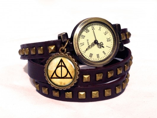 Bransoletka zegarek skórzany Harry Potter  EGGinEGG