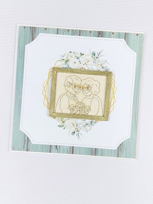 kartki scrapbooking Kartka na Dzień Babci i Dzień Dziadka 4