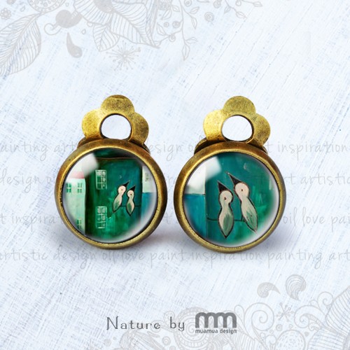 Green Birds muamua design