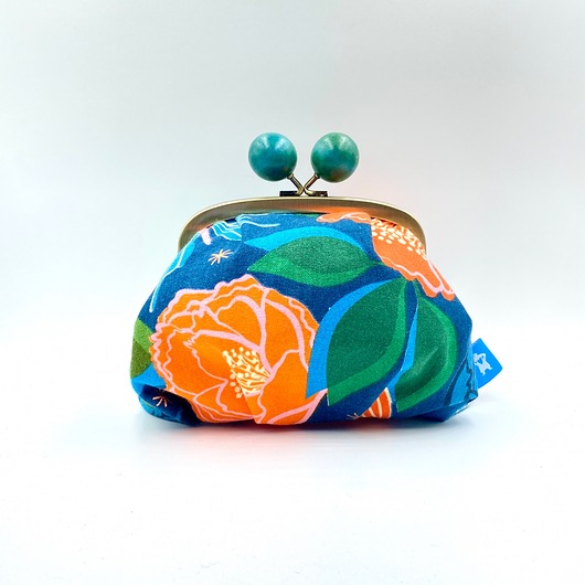 kosmetyczki Dark Peonies Toiletry Bag Orange