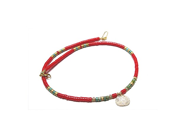 chokery Koral red vol. 9 /22.07.25/ choker -  Szlachetna kolekcja