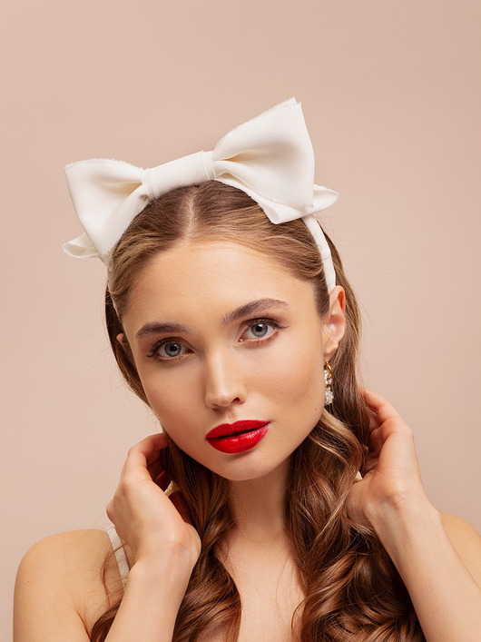 opaski do włosów SILK bow