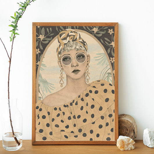 plakaty Summer girl , kobiecy plakat, ilustracja