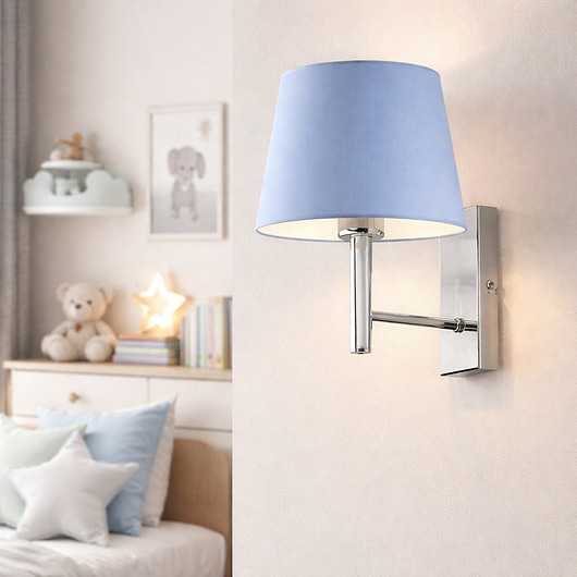 lampy do pokoju dziecka Kinkiet ścienny dla dzieci IZMIR KIDS z abażurem MIX KOLORÓW