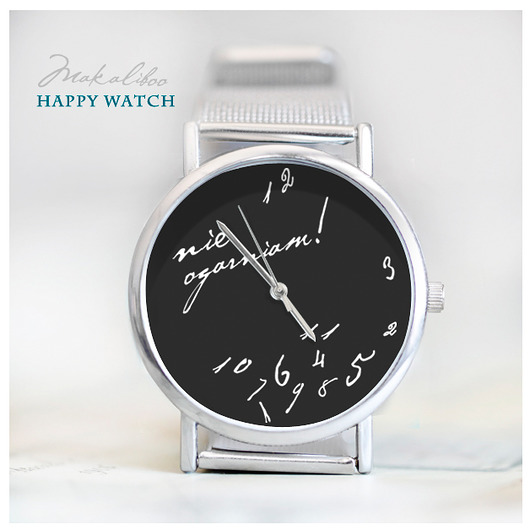 Happy Watch - Nie Ogarniam (black Makaliboo
