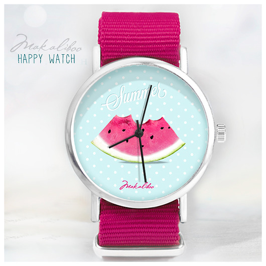 Sweet Watch - arbuz - amarantowy _ ball amaizing Makaliboo