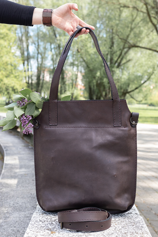torby na ramię Torba skórzana damska hand made