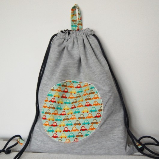 Dresbag- wodoodporny worko-plecak- Auta naMięcie craftKASIA