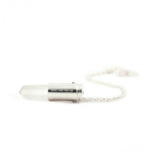 wisiory Better Wear Than Use - Crystal Bullet (silver)