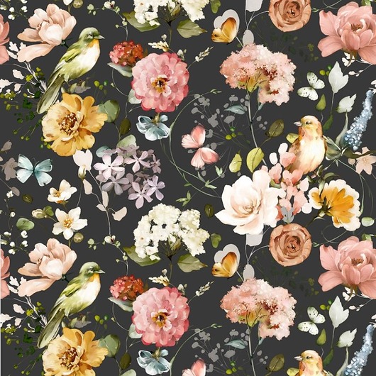 naklejki ścienne do pokoju dziecka Tapeta ścienna Garden Flowers 9 53cm x 10m PZ