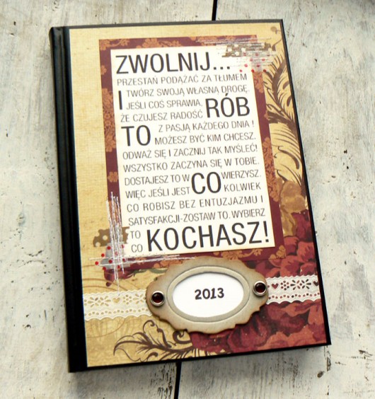 Kalendarz książkowy A5- 2013r mamuta2
