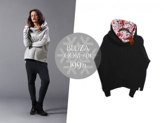 Nubee - Bluza #01 Komin prosty Nubee