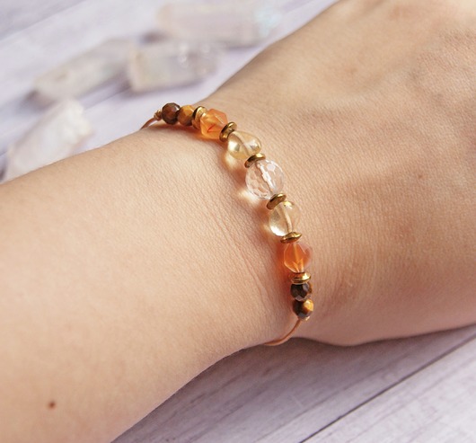 bransoletki z kamieni naturalnych BLIŹNIĘTA - zodiac collection - new