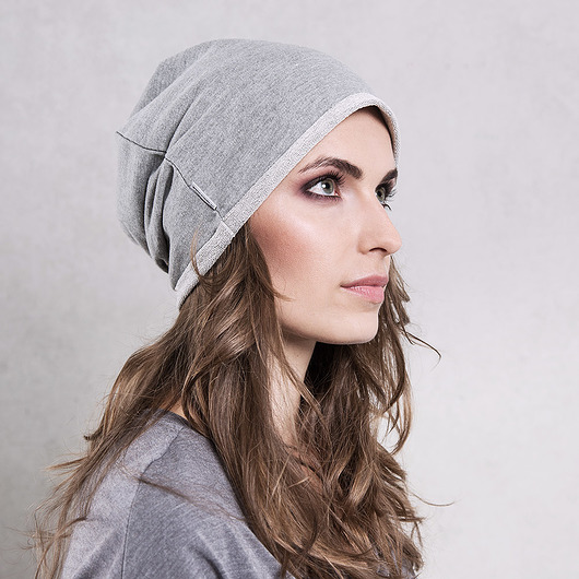 Czapka Beanie DRES Szary Melanż CADOaccessories